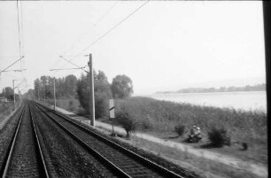 Allensbach: Strecke am Bodensee bei Allensbach