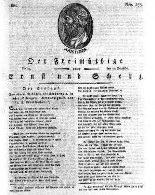 Nro. 253, Freitag den 20. December
