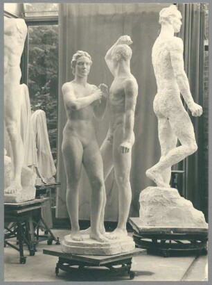 Mars und Venus I, 1939/40, Gips