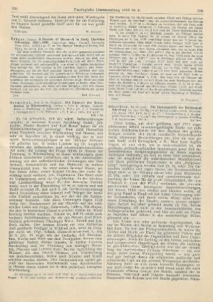 106-107 [Rezension] Gürsching, Heinrich, Die Unionspolitik der Reichsstadt Nürnberg vor dem Dreißigjährigen Kriege