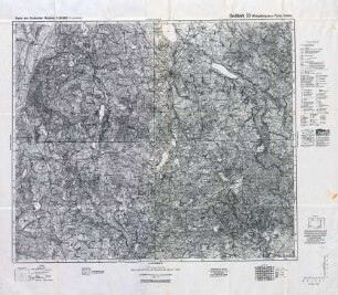 Reichskarte: Großblatt 53 (1cm-Karte) Königsberg (Nm.)-Pyritz-Soldin