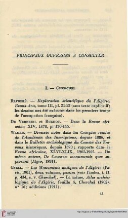 Principaux ouvrages a consulter