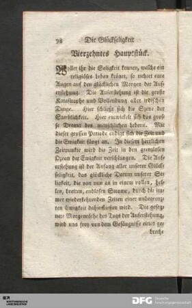 Vierzehntes Hauptstück.