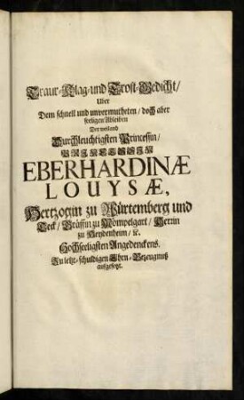 1-16, Trauer=Klag=und=Trost=Gedicht...