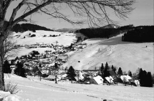 Todtnauberg: Gesamtansicht von westlichem Höhenweg