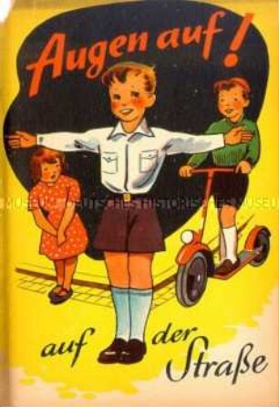 Bildheft mit Versen zur Verkehrserziehung für Vorschulkinder
