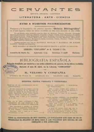Bibliografía española