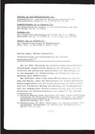 Schulleistungen und Schulverhalten von Schichtarbeiterkindern