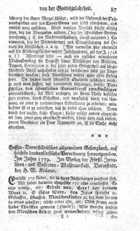 Hessen-Darmstädtisches allgemeines Gesangbuch.