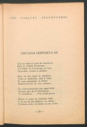 Nirvana crepuscular
