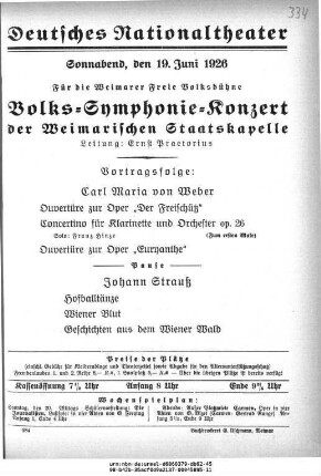 Volks-Symphonie-Konzert