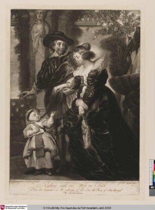 Rubens with his Wife and Child