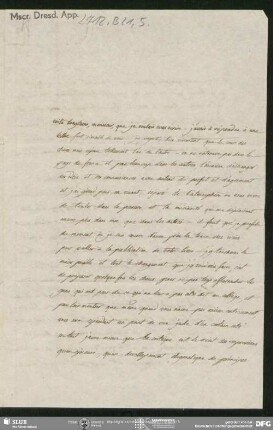 Eigenh. Brief von Amable-Guillaume-Prosper Brugière de Barante an August Wilhelm von Schlegel, Napoléon, 25.07.1811