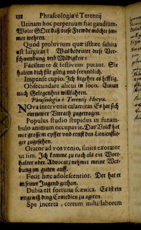 Phraseologia e Terentij Hecyra.