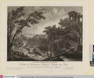 Vue des Campagnes de Rome