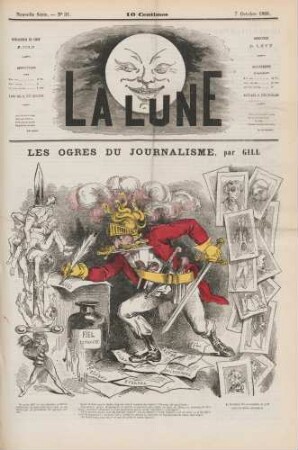 Les orges du journalisme, par Gill
