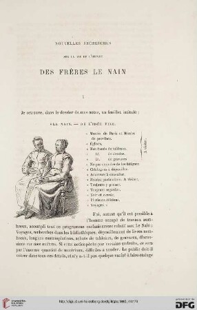 8: Nouvelles recherches sur la vie et l'oeuvre des fréres Le Nain, [1]