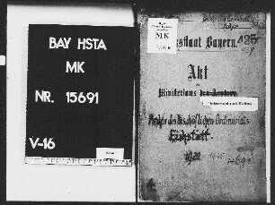 Archiv des Bischöflichen Ordinariats Eichstätt.