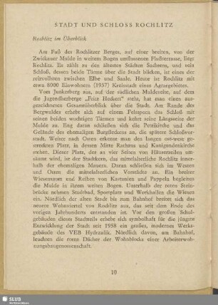 Stadt und Schloss Rochlitz
