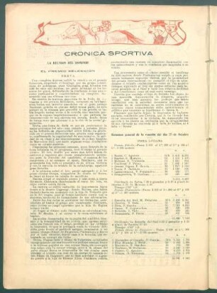 Crónica sportiva