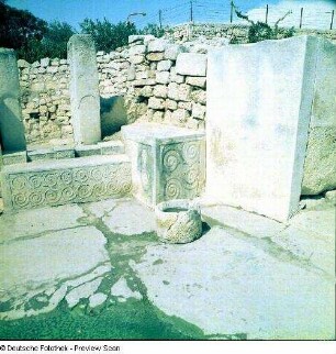 Malta, Tarxien. Südwesttempel