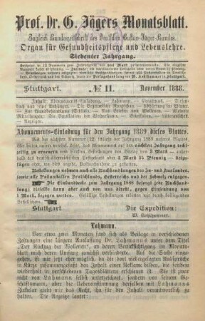 Heft 11 (1888, 11)