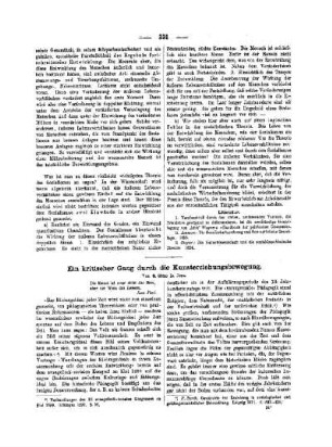 Ein kritischer Gang durch die Kunsterziehungsbewegung