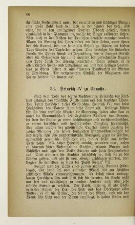 33. Heinrich IV zu Canossa