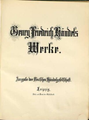 Georg Friedrich Händel's Werke, Band 71. Scipione : opera