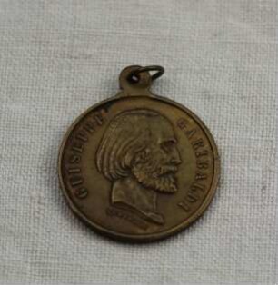 Medaille: Guiseppe Garibaldi (1807-1882)