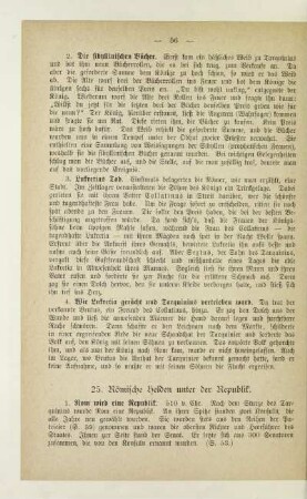 25. Römische Helden unter der Republik