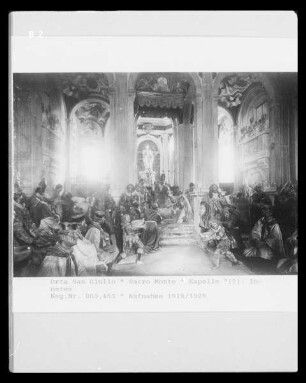 Der Heilige Franziskus vor dem Papst