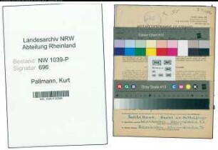 Entnazifizierung Kurt Pallmann , geb. 09.09.1919 (Friseur)