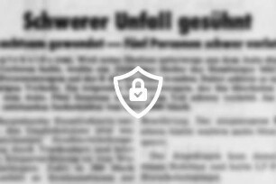 Schwerer Unfall gesühnt