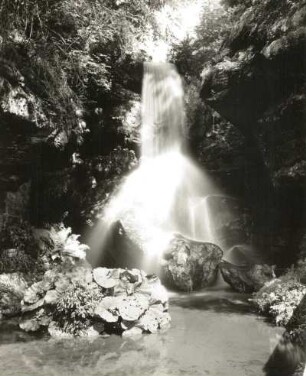 Sächsische Schweiz. Lichtenhainer Wasserfall