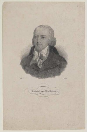 Bildnis des Friedrich von Matthisson