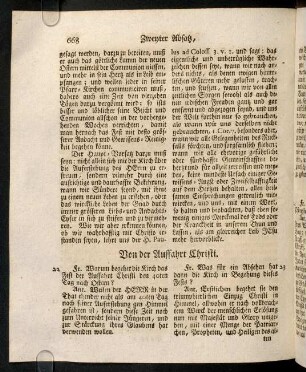 668-671, Articul 2. Von der Auffahrt Christi; ...
