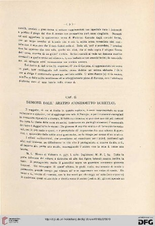 Cap. II: Demone dall'Aratro