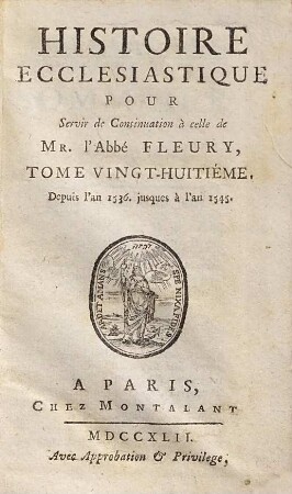 Histoire Ecclesiastique, 28. Depuis l'an 1536. jusques à l'an 1545.