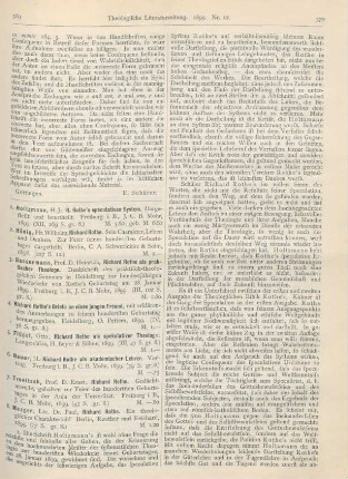 369-375 [Rezension] Bauer, H., Richard Rothe als akademischer Lehrer