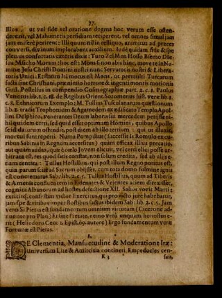 De Clementia, Mansuetudine & Moderatione Irae ...