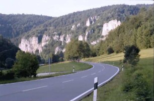 Thiergarten: Donautalstraße bei Thiergarten