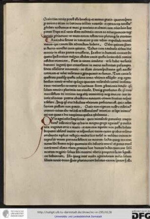 Antiochie ferunt in remotione parte urbis, crepusculo necatum virum, qui canem sibi adiunctum haberet...