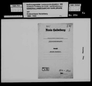 Unterstützung des Badischen Frauenvereins vom Roten Kreuz