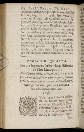 Prolusio Quarta.