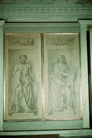 Die Evangelisten Markus und Johannes