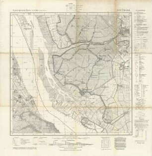 2323 Ütersen, Topographische Karte 1:25000 (4cm - Karte)