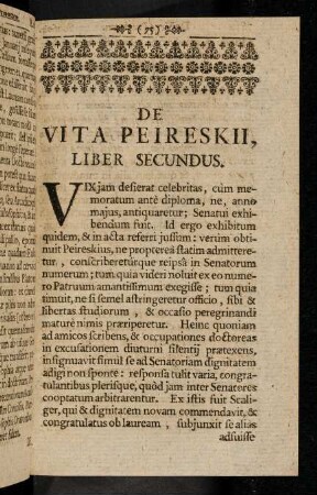 75-145, Liber Secundus.