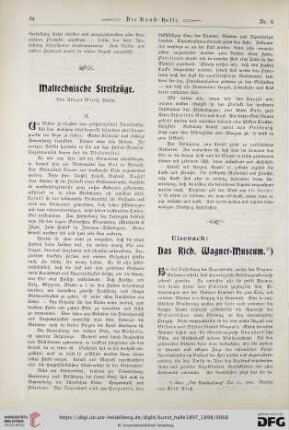 3: Maltechnische Streifzüge