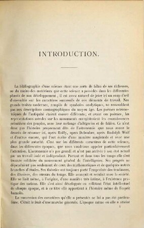 Bibliographie générale de l'astronomie. 1,1, Ouvrages imprimés & manuscrits ; Pt. 1